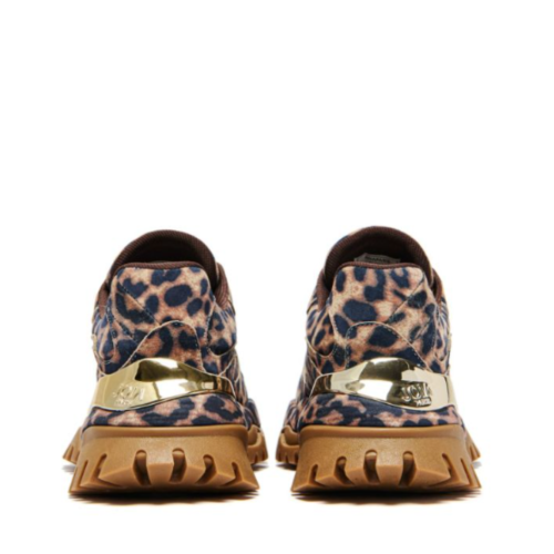 Leopard Print Chunky Sneakers.