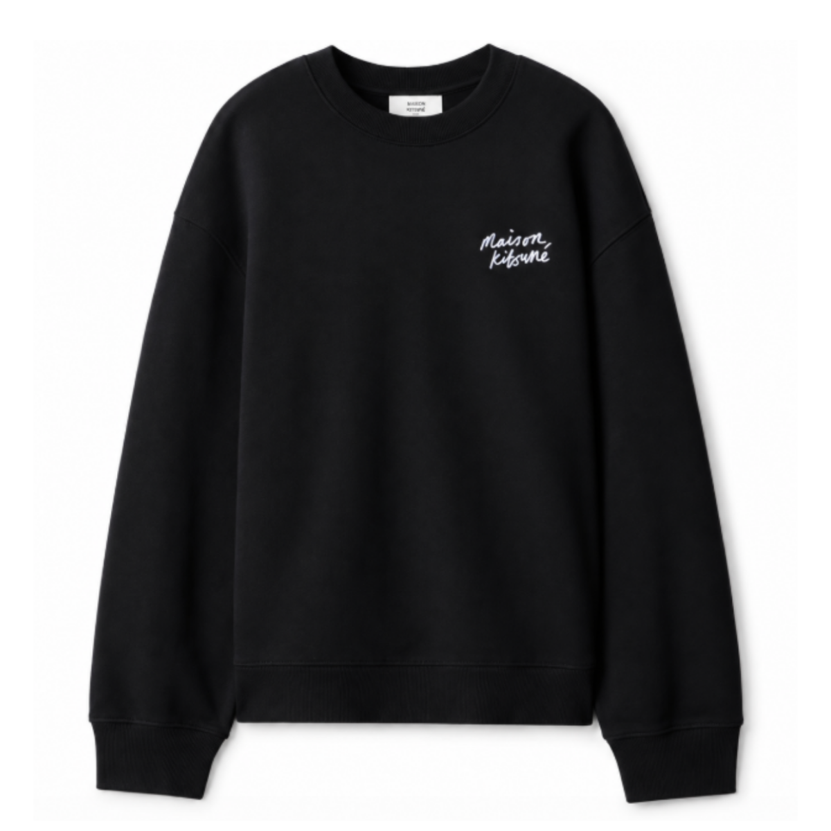 Black Crewneck Sweatshirt.