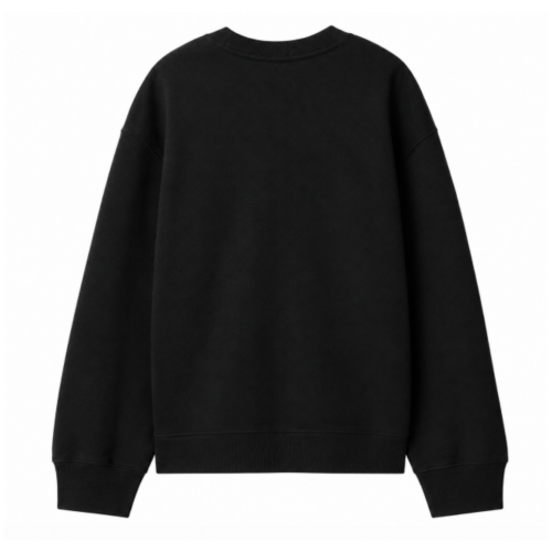 Black Crewneck Sweatshirt.