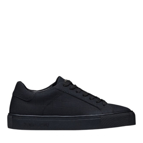Black Low-Top Sneakers.