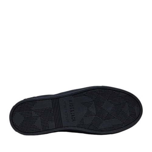 Black Low-Top Sneakers.