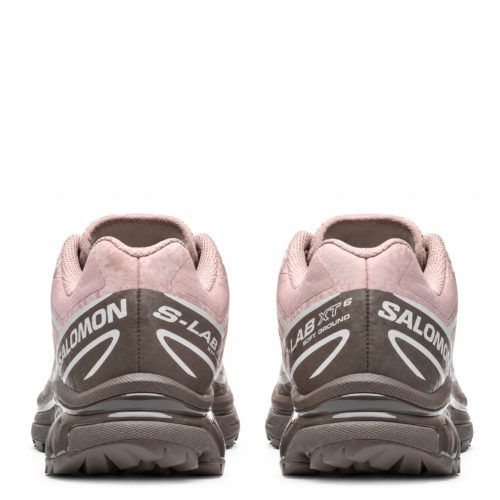 Pink and Grey XT-6 Trail Sneakers.