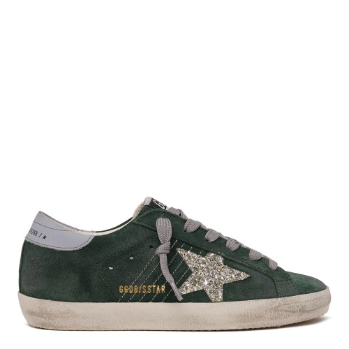 Green Superstar Sneakers.