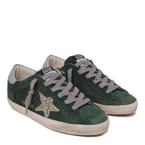 Green Superstar Sneakers. 2