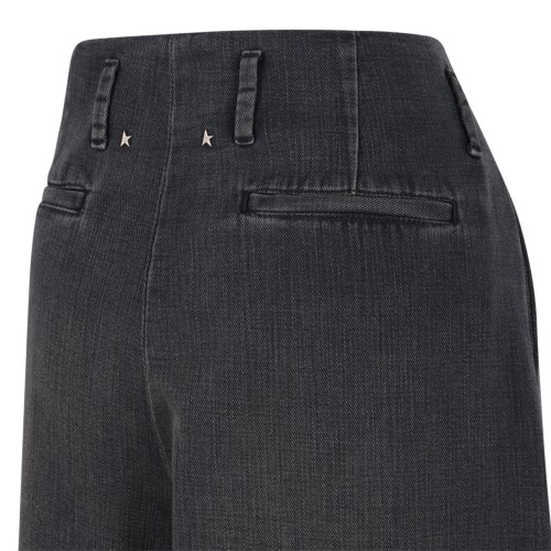 Black Wide-Leg Trousers.
