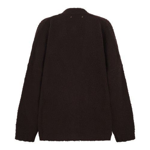 Brown Wool Cardigan. 2