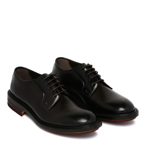 Fabi Dark Brown Loafers. 2