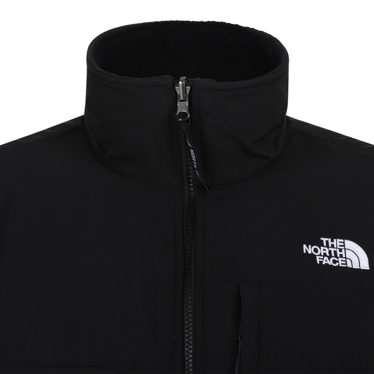 Black Fleece Vest.