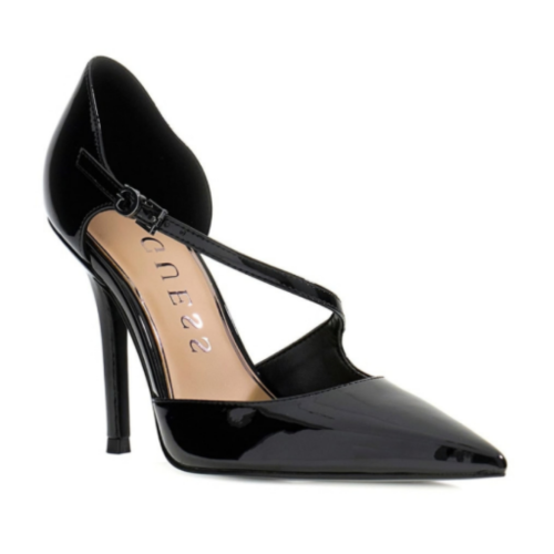 Guess Black Patent Leather Mary Jane Pumps. 2