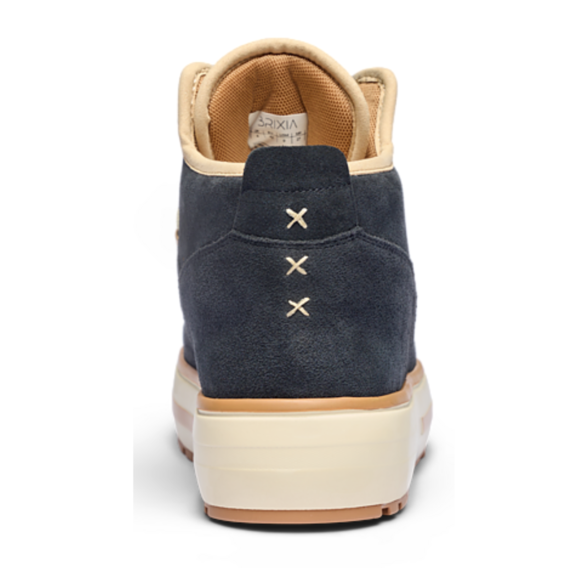 Black Suede Platform Sneakers.