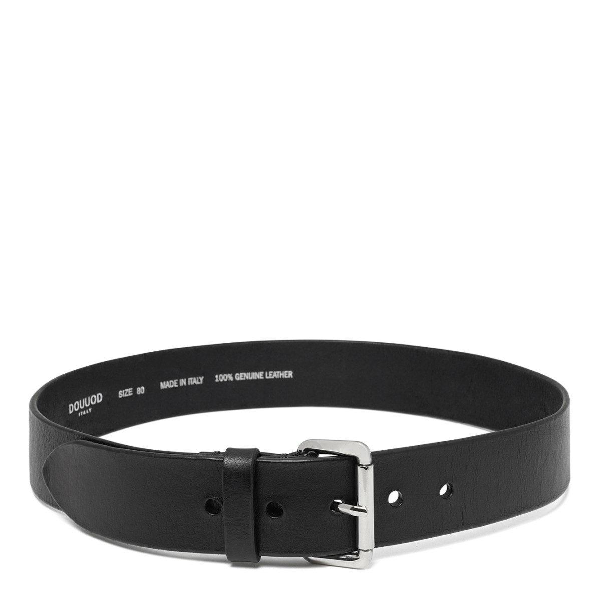 Black Leather Belt.