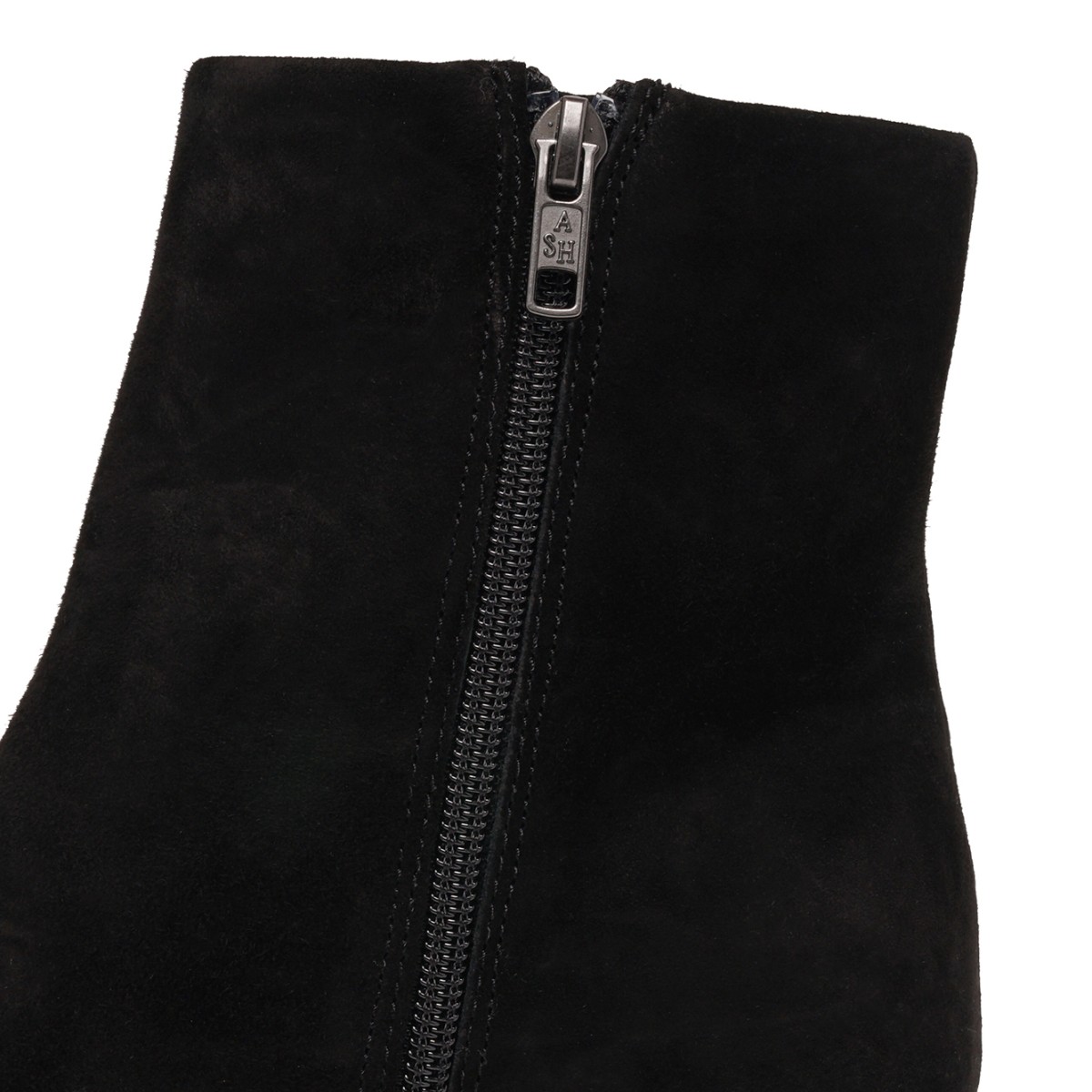 Black Suede Ankle Boots.