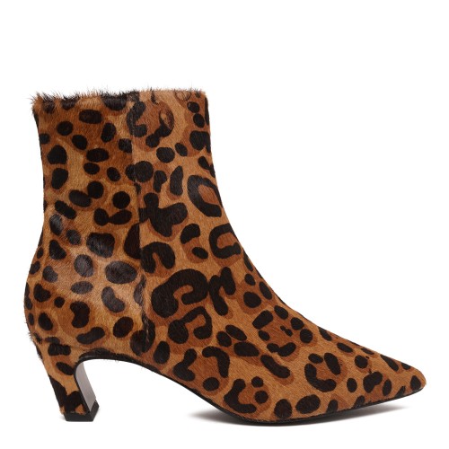 Leopard Print Ankle Boots.