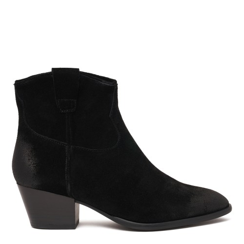 Black Suede Ankle Boots. 2