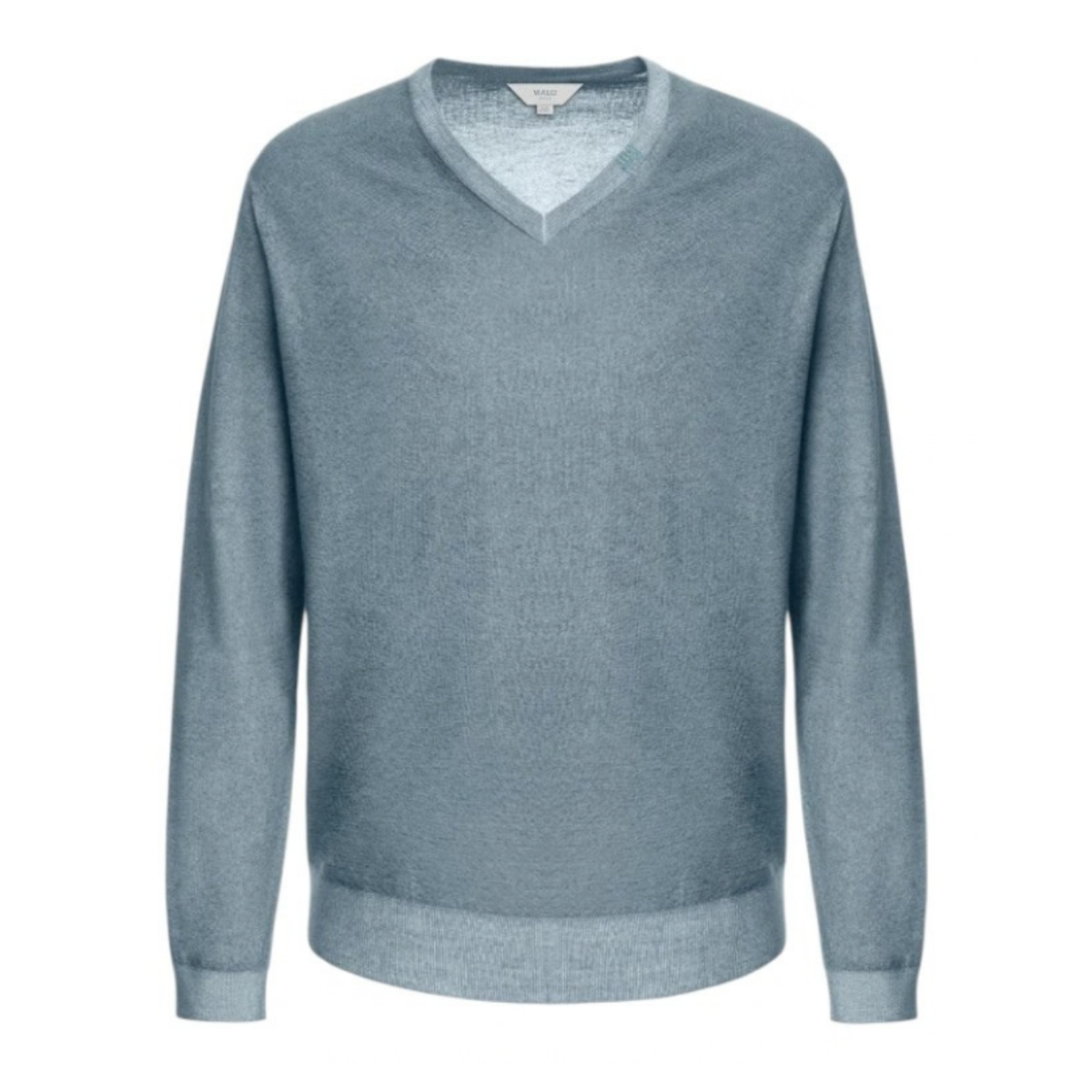 Light Blue V-Neck Sweater.