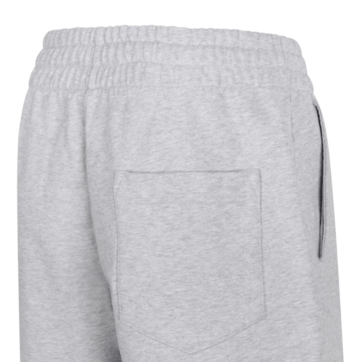 Grey Logo Sweat Shorts.
