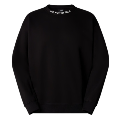 Black Crewneck Sweatshirt. 