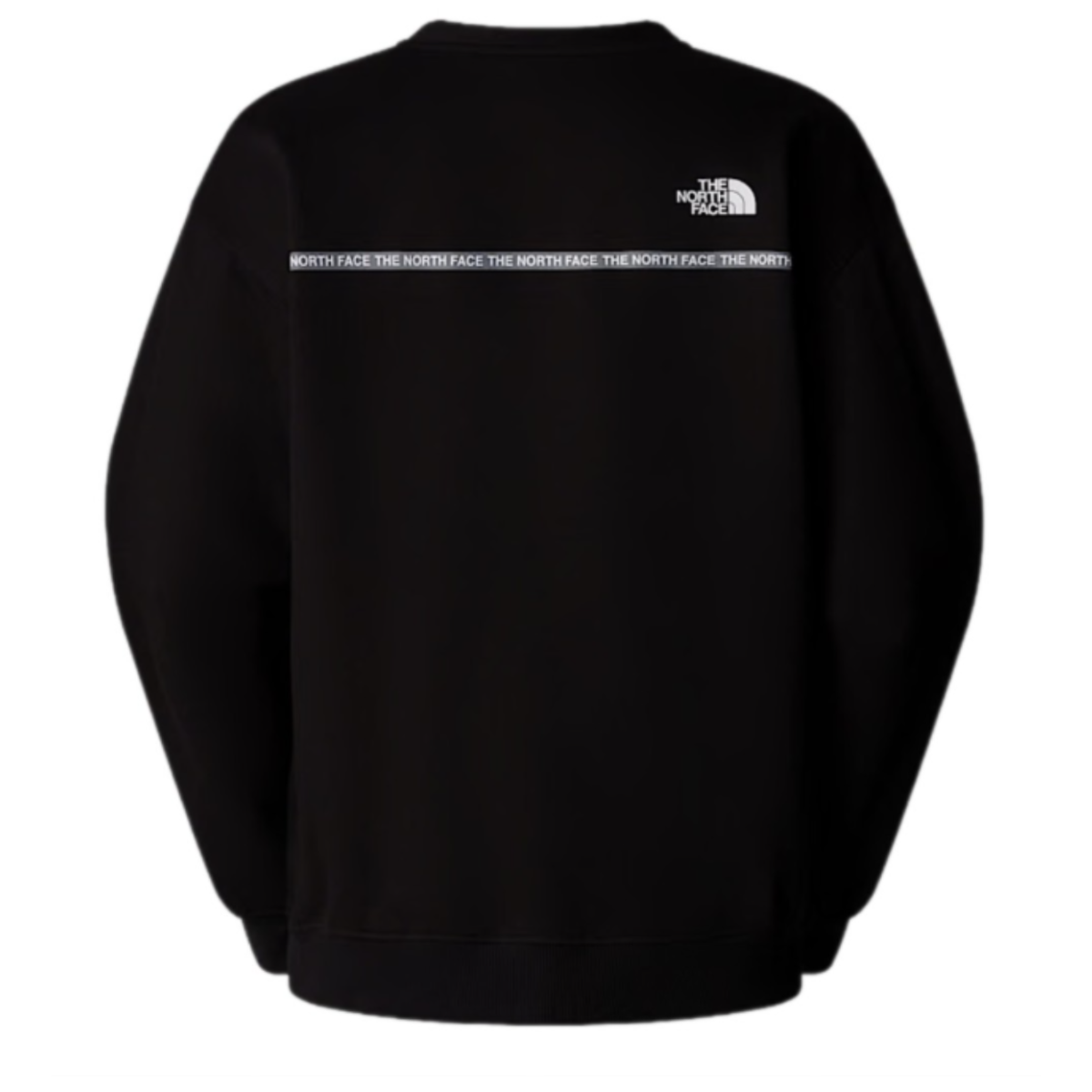 Black Crewneck Sweatshirt. 