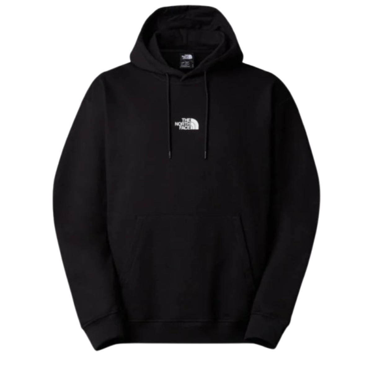 Black Logo Hoodie. 