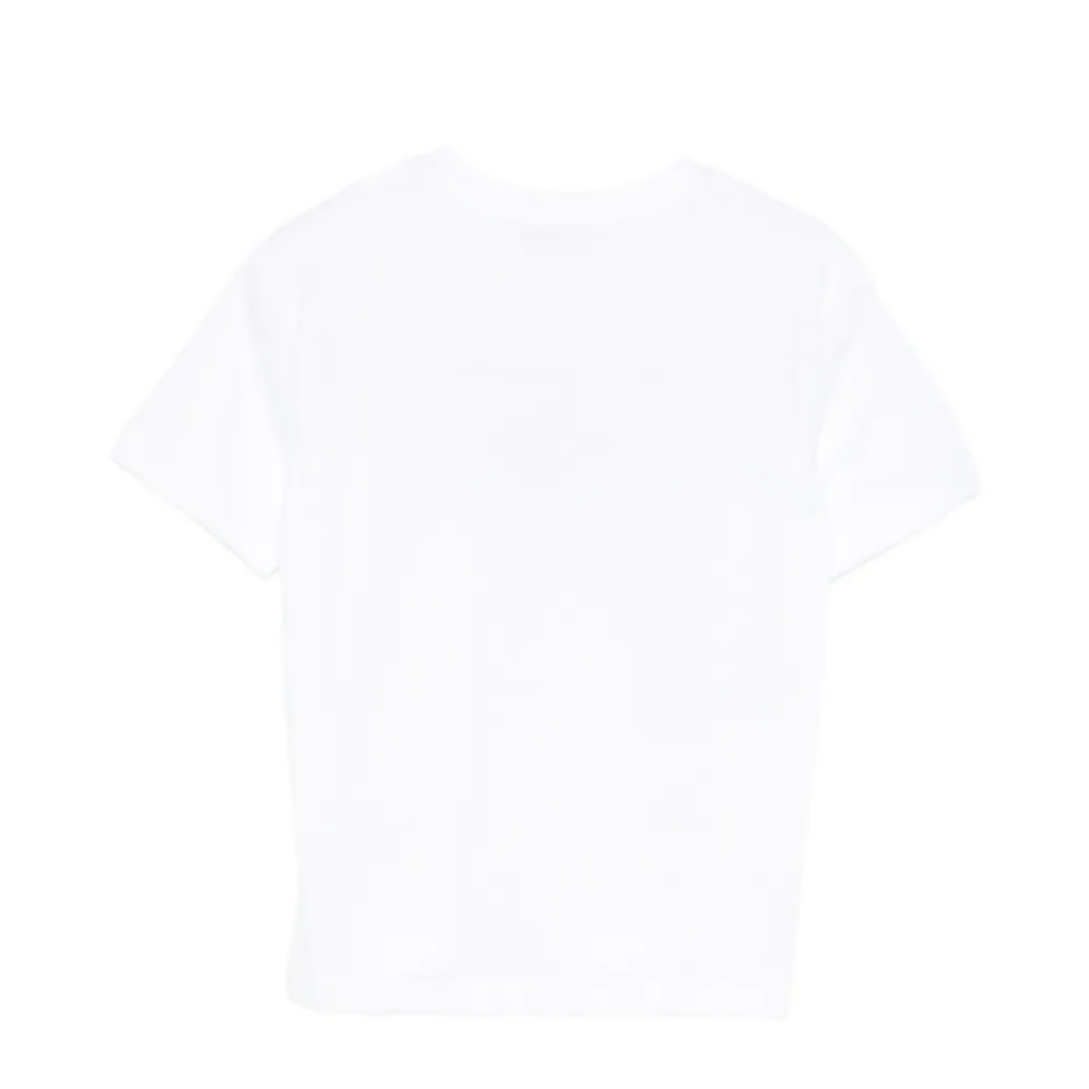 White Graphic Logo T-Shirt.