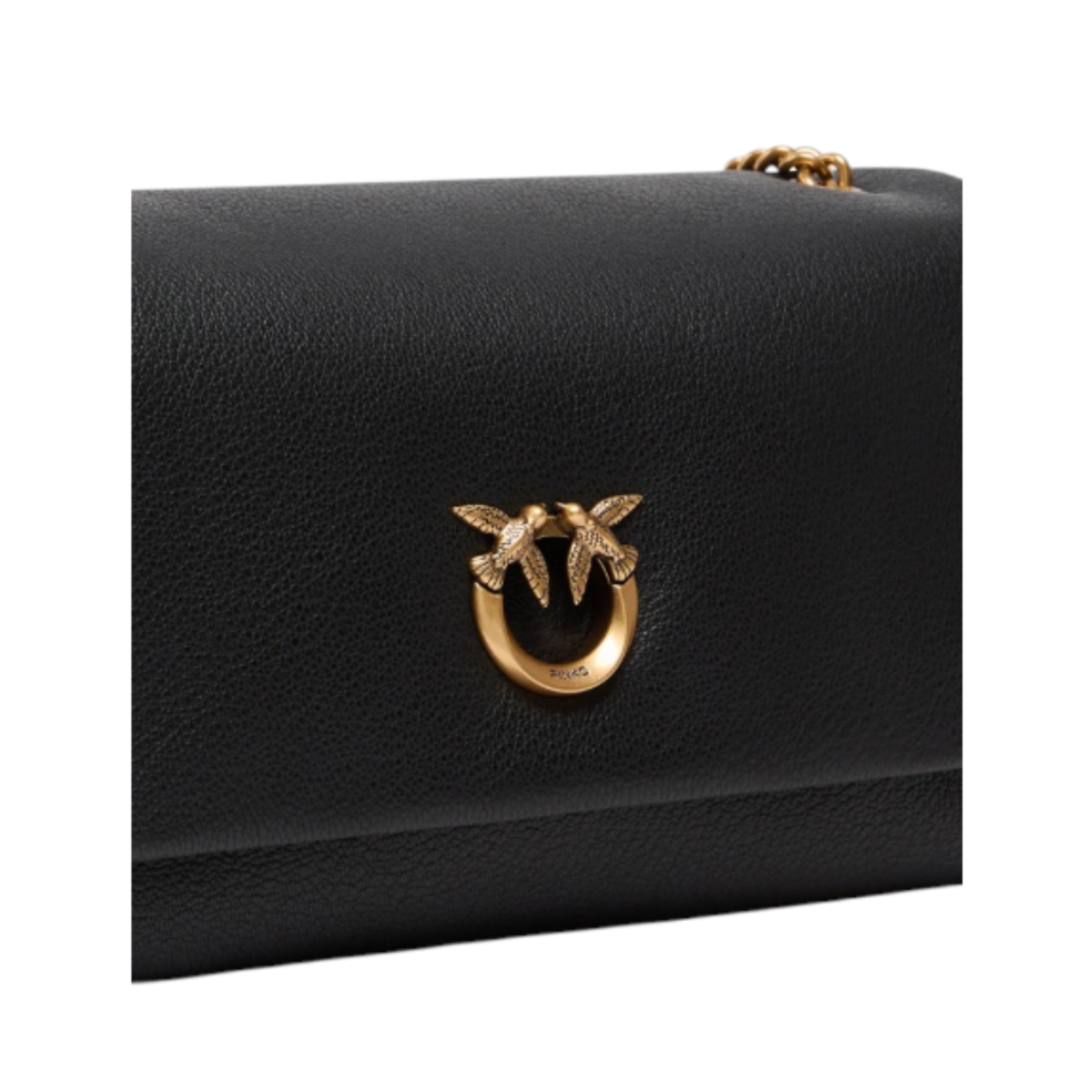 Black Leather Love Bag.