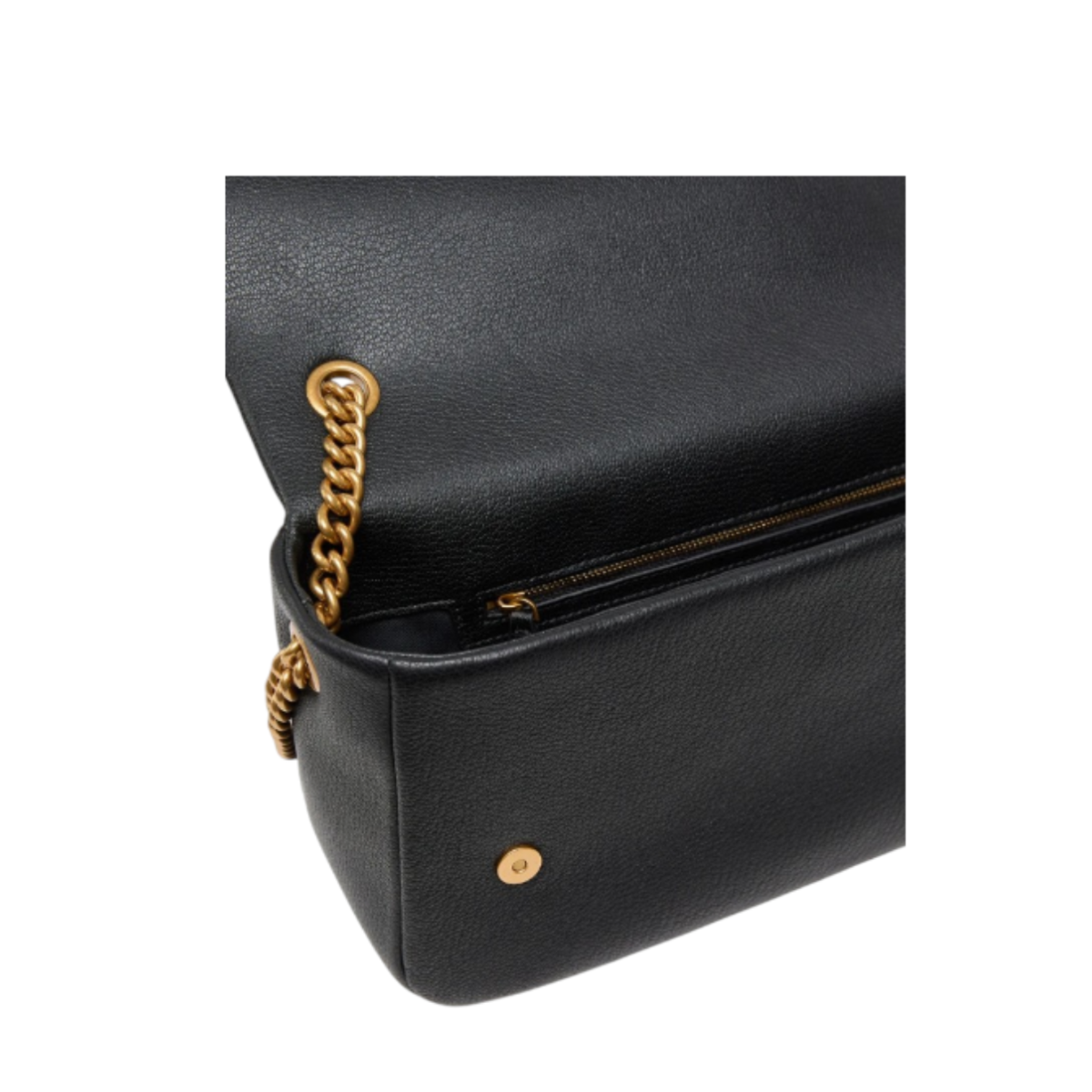 Black Leather Love Bag.