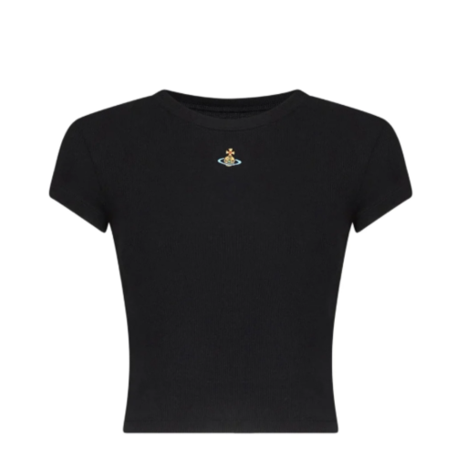 Black Fitted T-Shirt.