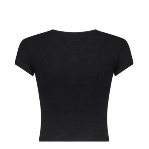 Black Fitted T-Shirt.