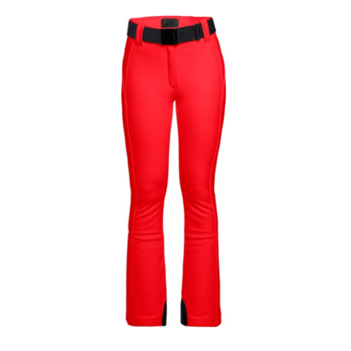 Red Ski Pants.