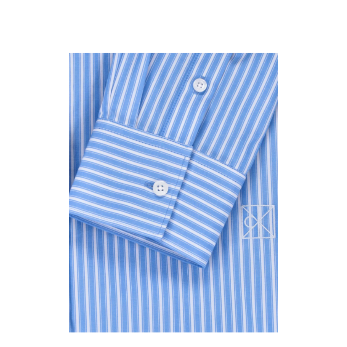Blue Striped Shirt.