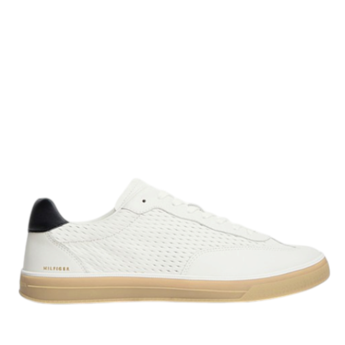 White Leather Sneakers.