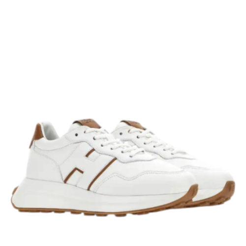 White Leather Sneakers. 2