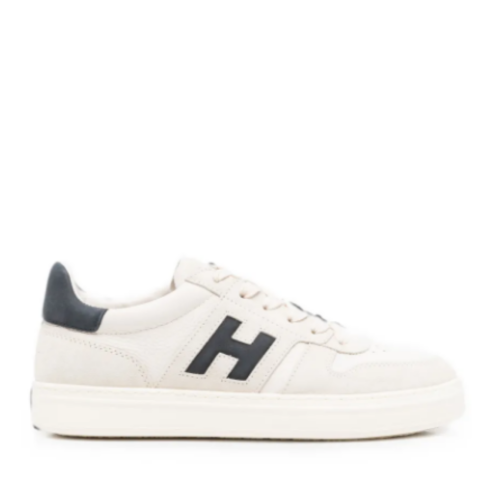 White Leather Sneakers.