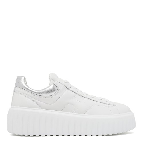 White Platform Sneakers.