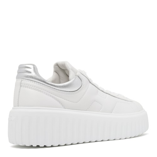 White Platform Sneakers.