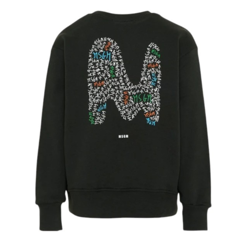 Black Logo Sweatshirt.