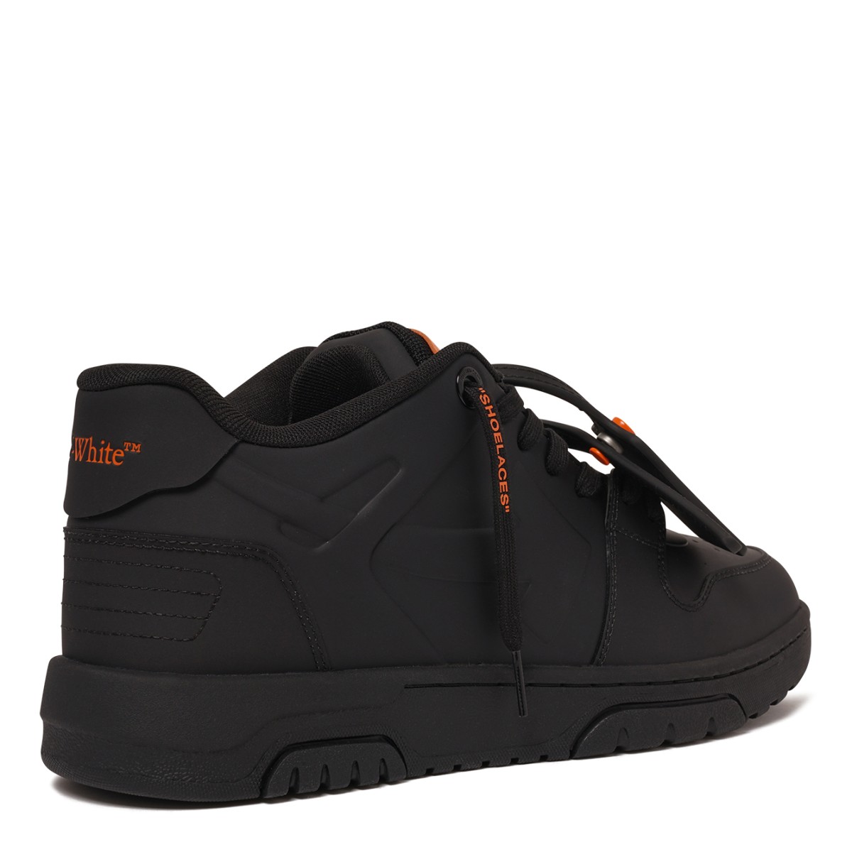 Black Leather Sneakers.