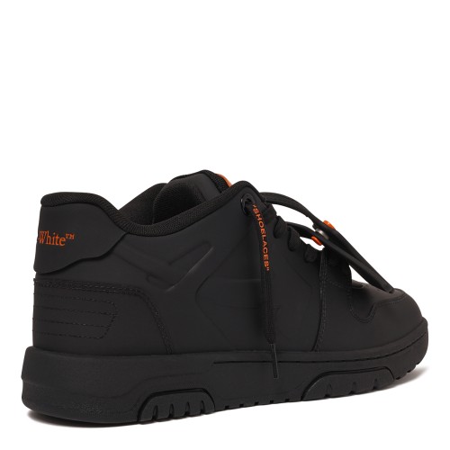 Black Leather Sneakers.