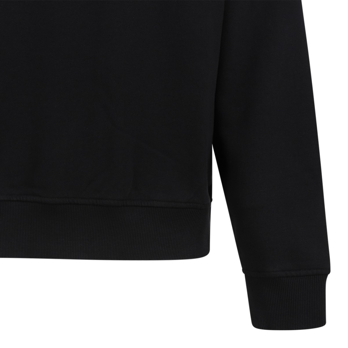 Black Logo Sweatshirt.