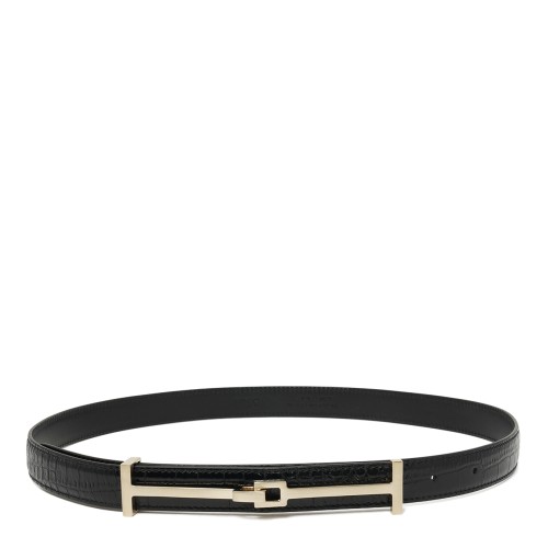 Black Leather Belt.