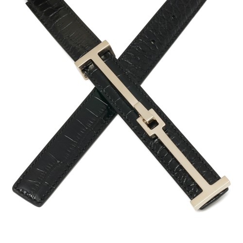 Black Leather Belt. 2