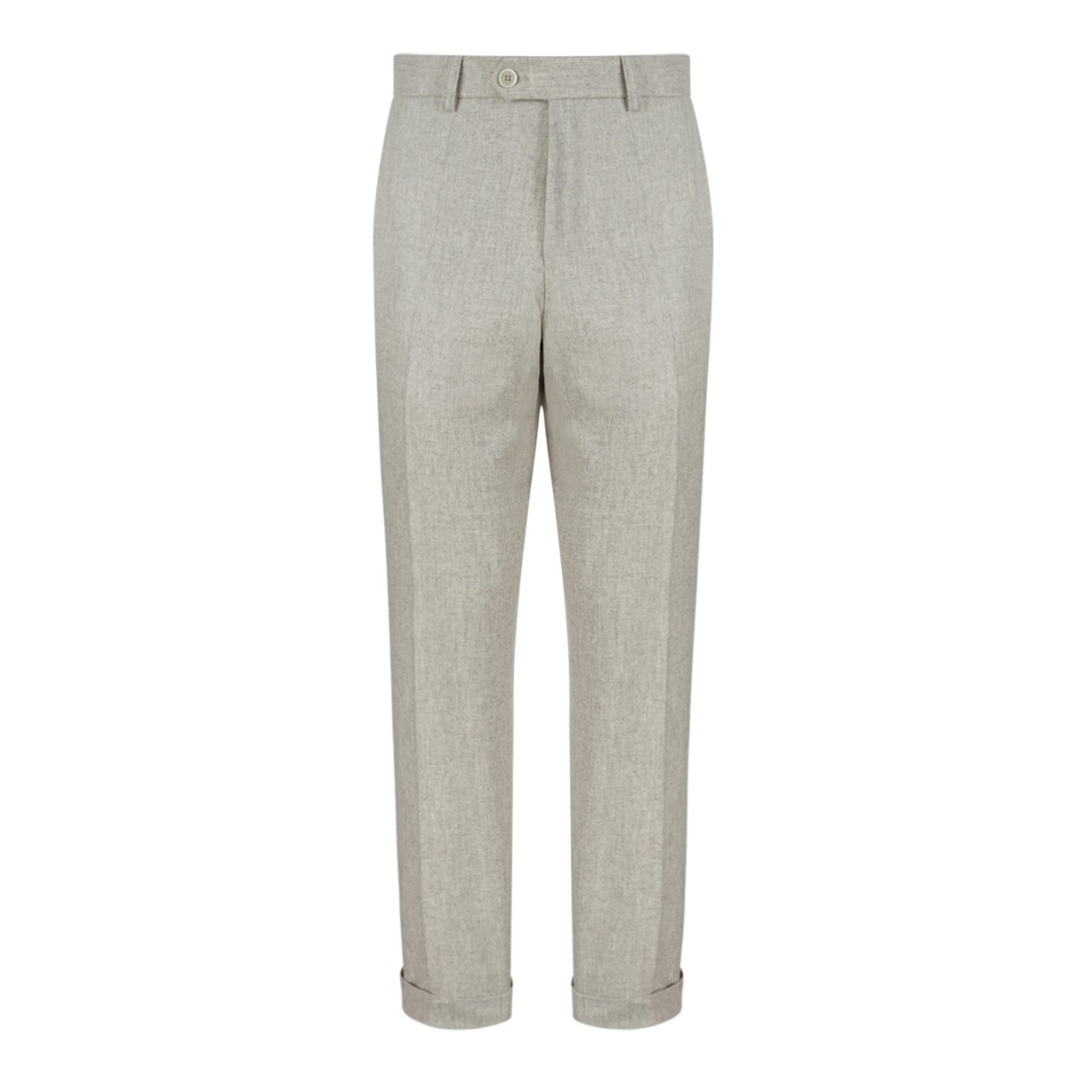 Light Grey Tailored Trousers.