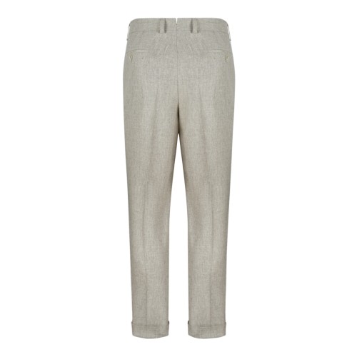 Light Grey Tailored Trousers. 2