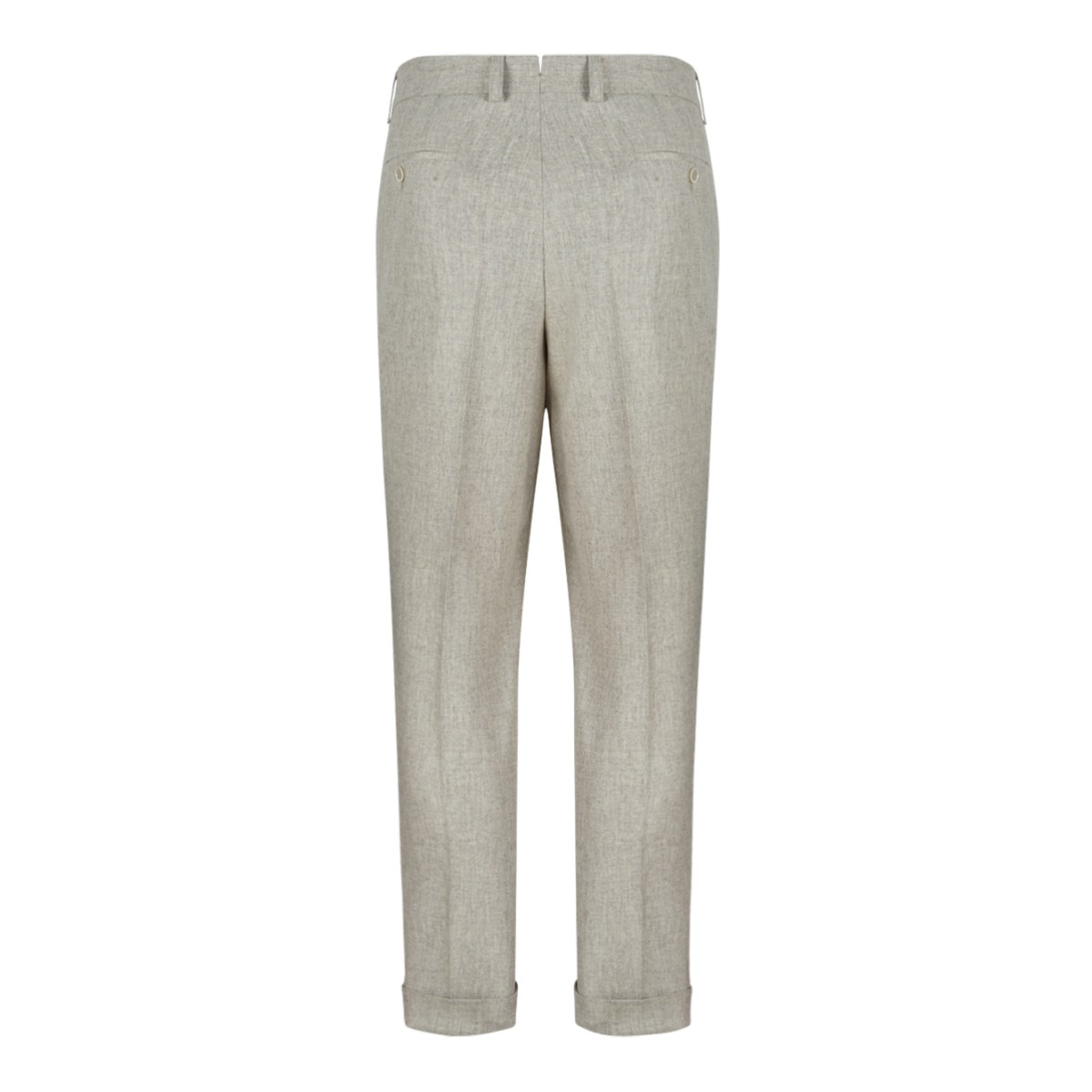 Light Grey Tailored Trousers.