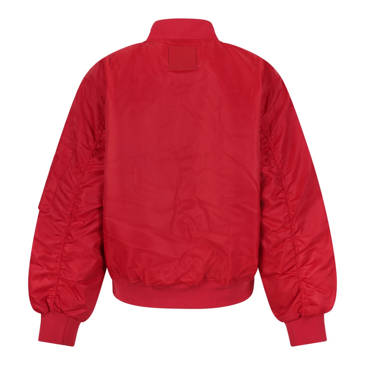 Red Bomber Jacket.