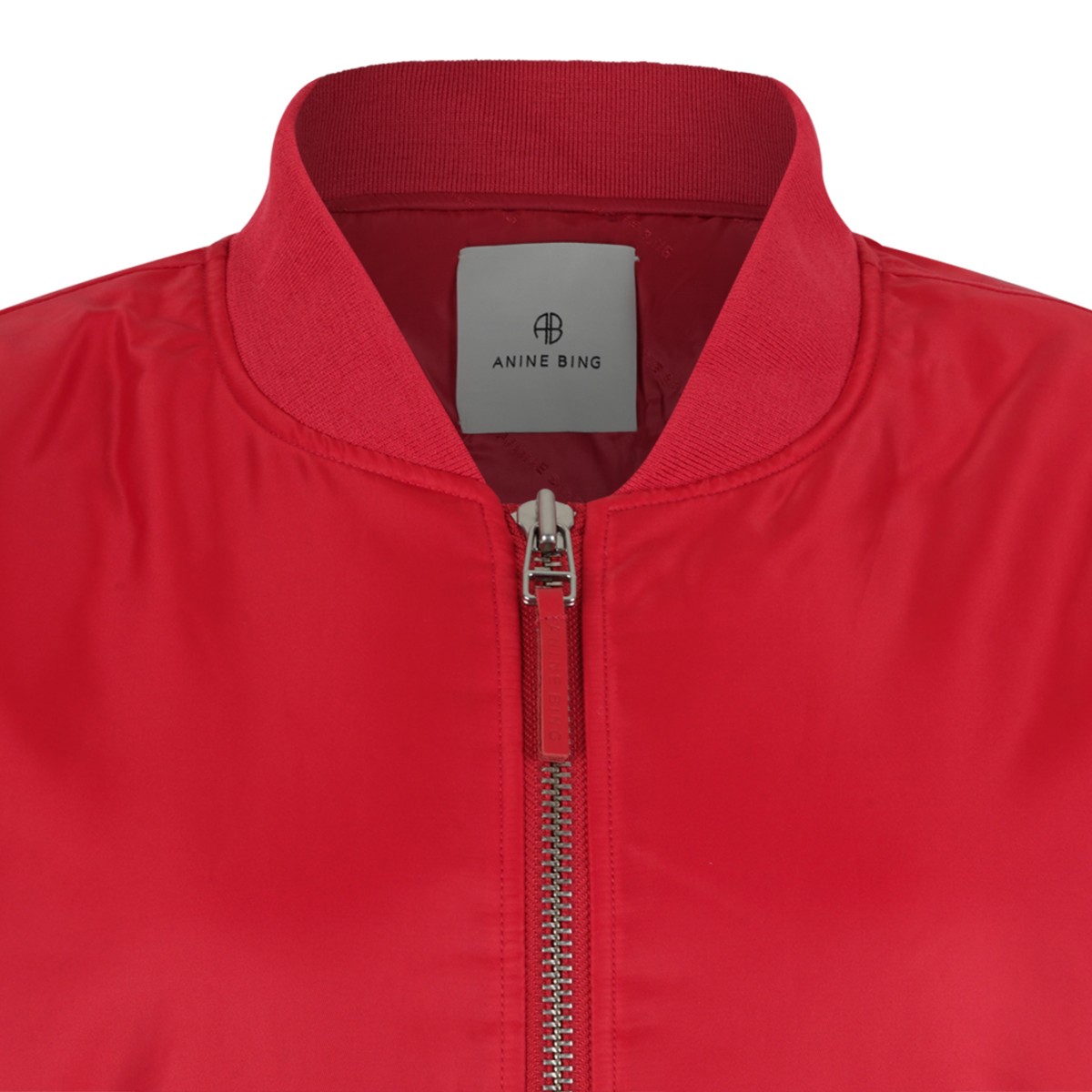 Red Bomber Jacket.