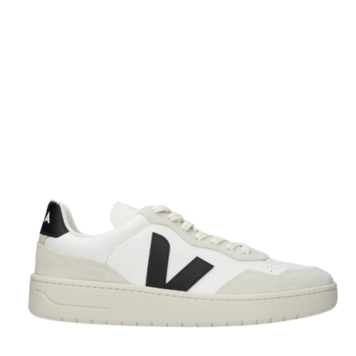 White Leather Sneakers.