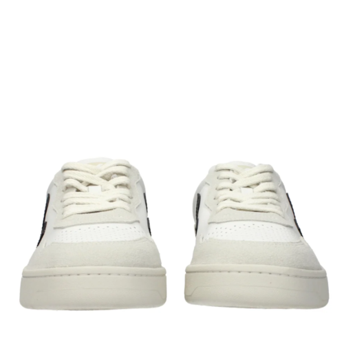 White Leather Sneakers.