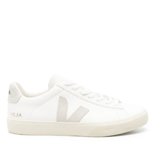 White Leather Sneakers.