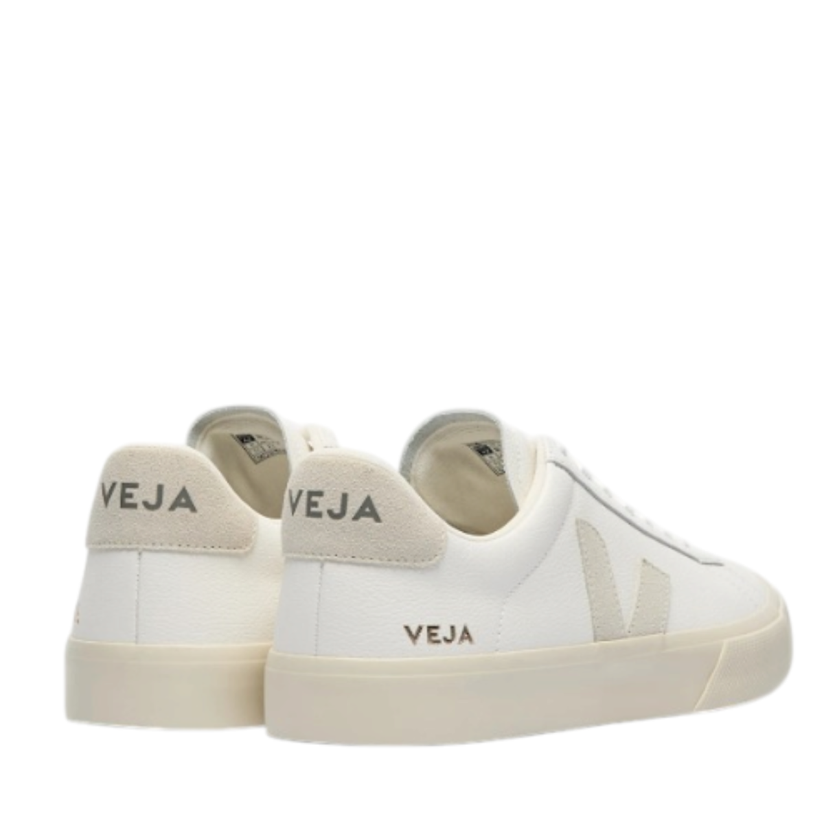 White Leather Sneakers.